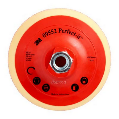 3M 125mm Perfect-It III Polishing Back Up Pad M14 Thread (Each)