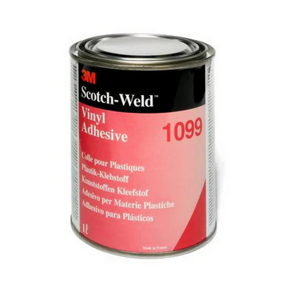 1ltr 3M Nitrile High Performance Plastic Adhesive 1099 Tan