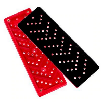 3M 70mm x 198mm Red Foam Hookit Multihole Clean Sanding Interfac