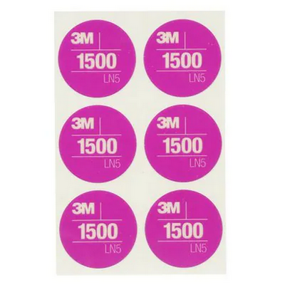 3M P1500 Paint Defect Removal Abrasive Card 32mm Dia(Pkt 10)