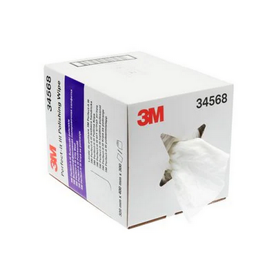 3M Perfect-It II Polishing Wipe Boxed Roll Sheet Size 37cm X 38c