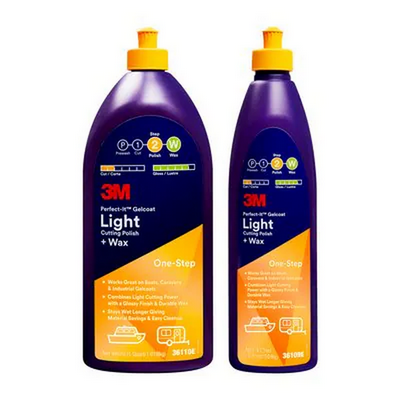 3M Perfect-It Gelcoat Light Cutting Polish + Wax 946 ml 36110E