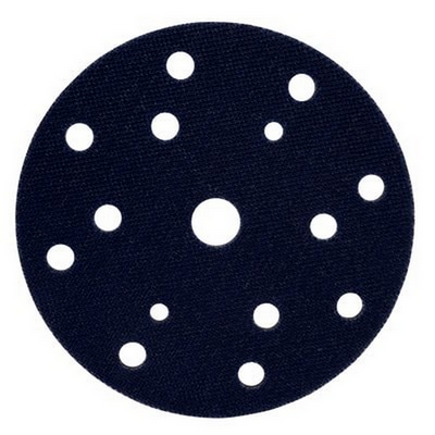 3M Hookit Soft Interface Pad 5mm Thick Purple 150mm 15 Hole (Eac