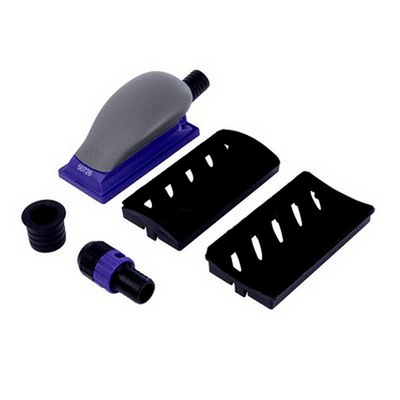 3M 70mm x 127mm Hookit Purple Multihole Handblock Curved Adapter
