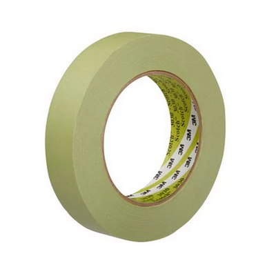 3M  24mm x 50mm Premium Auto Refinish Green Masking Tape 3030 (B