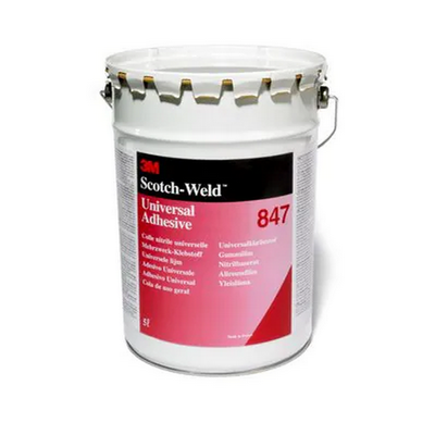 5ltr 3M Nitrile High Performance Rubber and Gasket Adhesive 847 