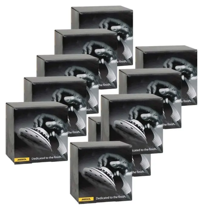 [MIRGOLDX10] MIRKA GOLD 15H 150MM HOOK AND LOOP DISCS - 10 BOX DEAL