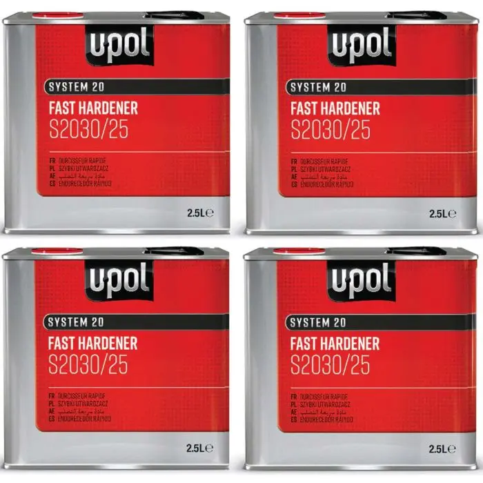 [DAVS2030/25X4] 4 x UPOL S2030 FAST 2K UNIVERSAL HARDENER 2.5L