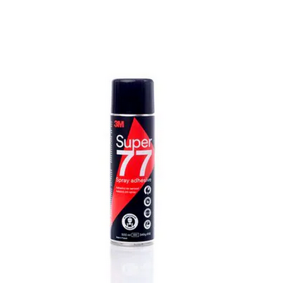 500ml 3M Spray 77 Adhesive Aerosol (Each)