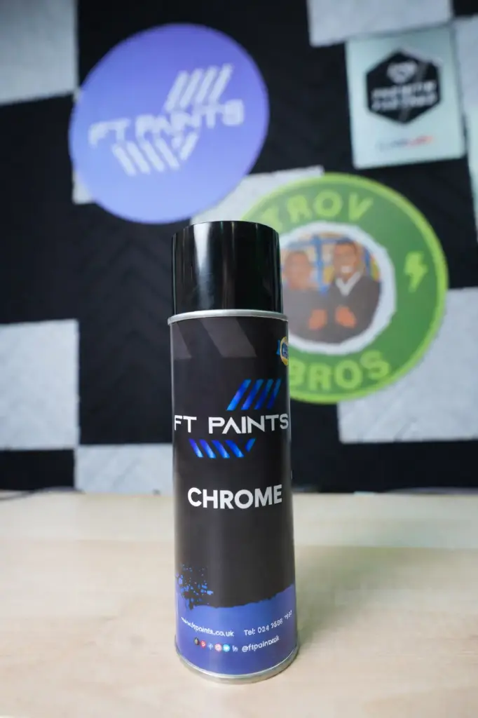 FT PAINTS LTD - CHROME AEROSOL (400ML)