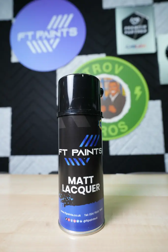 FT PAINTS LTD - CLEAR COAT MATT AEROSOL (400ML)