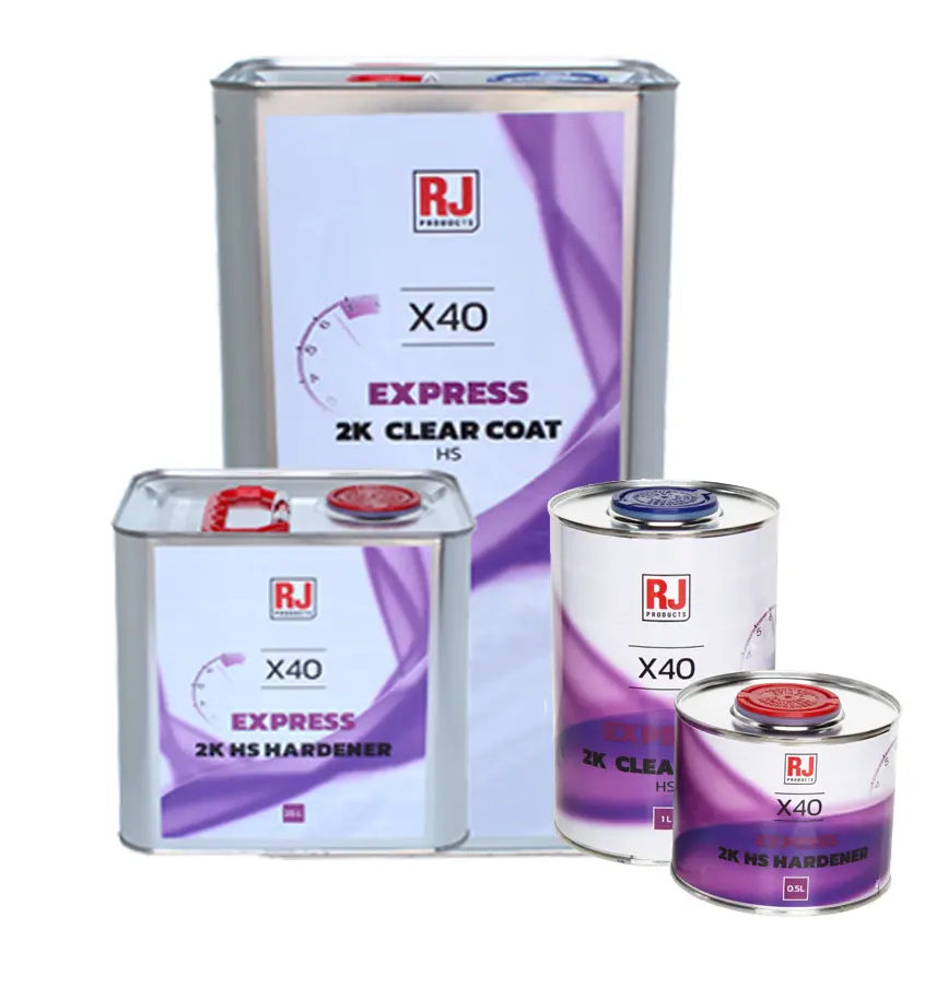 RJ X40 EXPRESS 2K HS CLEAR COAT 5L+HARDENER 2.5L KIT 