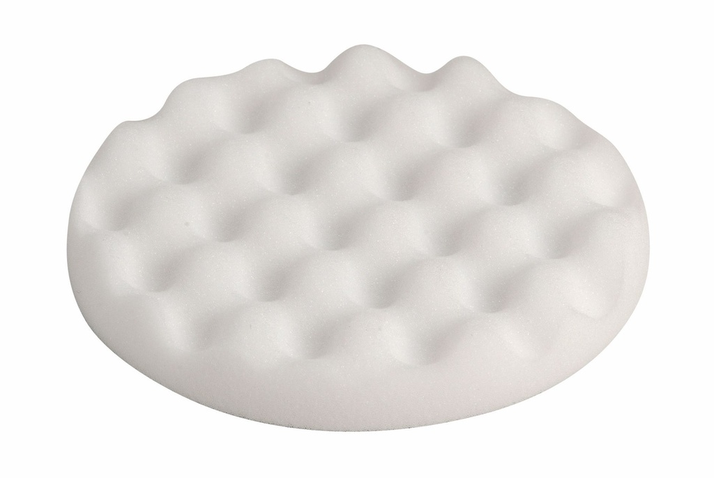 Fast Mover Hard white compounding pad with hook and loop 150 x25