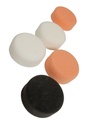 Fast Mover compounding & polishing pad kit with hook and loop 75