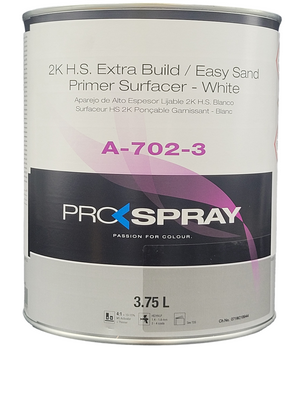 Pro-Spray 3.75ltr 2K H.S. Extra Build / Easy Sand Primer Surface