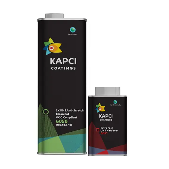 Kapci 6050 UHS Anti-Scratch Clearcoat 1.5L Kit (c/w Normal, Fast