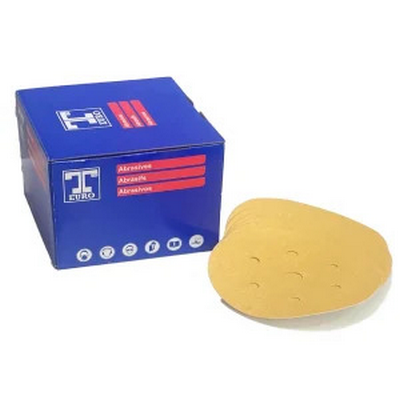 T-Euro P150 150mm 747 Velcro Discs 15 Holes (Pkt 100)
