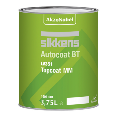3.75ltr Sikkens Autocoat BT LV 351 Topcoat B331 Red Orange Tinte
