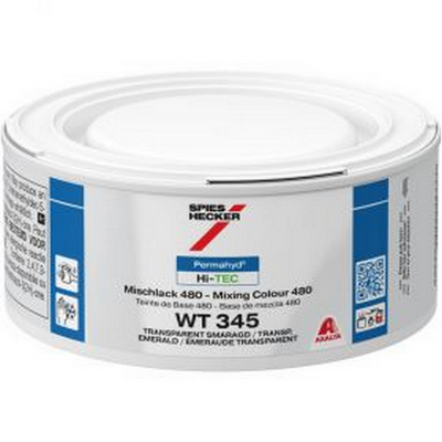 250ml Spies Hecker Permahyd Hi-TEC 480 WT345 Transparent Emerald