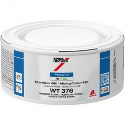 250ml Spies Hecker Permahyd Hi-TEC 480 WT376 Red Pearl Extra Tin