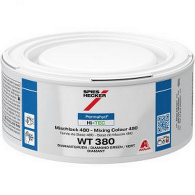 250ml Spies Hecker Permahyd Hi-TEC 480 WT380 Diamond Green Tinte