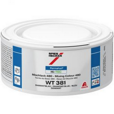 250ml Spies Hecker Permahyd Hi-TEC 480 WT381 Diamond Blue Tinter