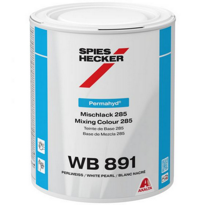 1ltr  Spies Hecker Permahyd Series 285 WB891 White Pearl Tinter 