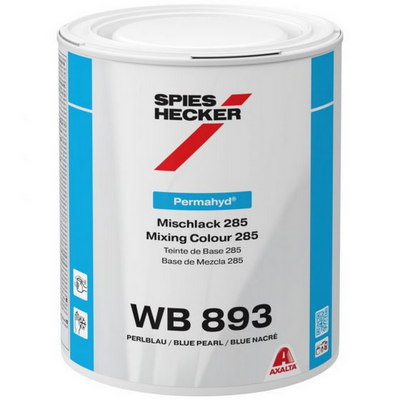 1ltr Spies Hecker Permahyd Series 285 WB893 Blue Pearl Tinter (E