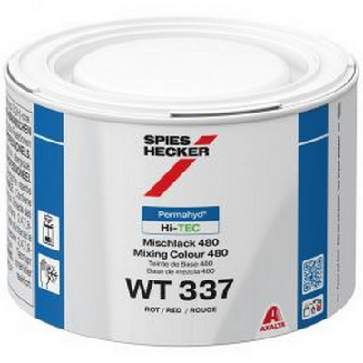 500ml Spies Hecker Permahyd Hi-TEC 480 WT337 Red Tinter (Each)