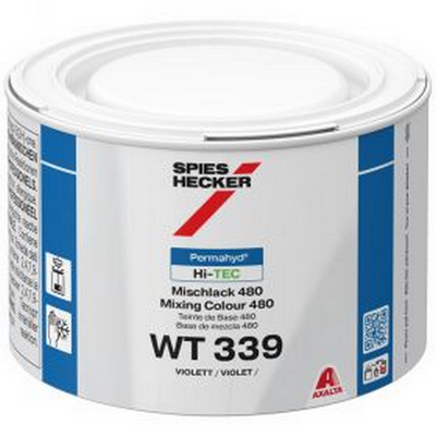 500ml Spies Hecker Permahyd Hi-TEC 480 WT339 Violet Tinter (Each