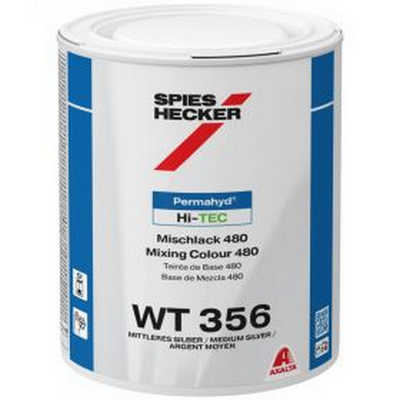 1ltr Spies Hecker Permahyd Hi-TEC 480 WT356 Medium Silver Tinter