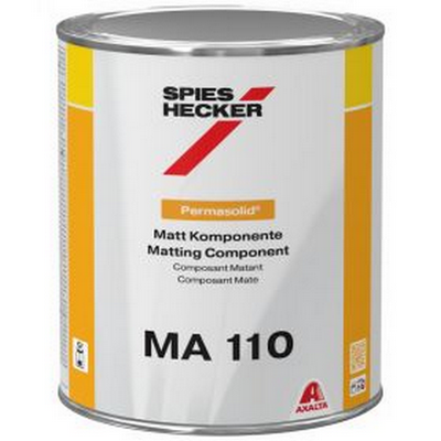1ltr Spies Hecker Permasolid MA 110 Matt Component Additive (Eac