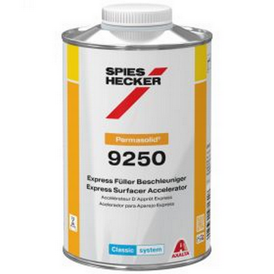 1ltr Spies Hecker 9250 Permasolid Express Filler Accelerator (Ea