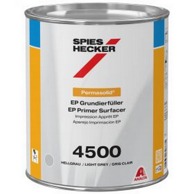 3.5ltr Spies Hecker 4500 Permasolid Ep Primer Surfacer (Light Gr