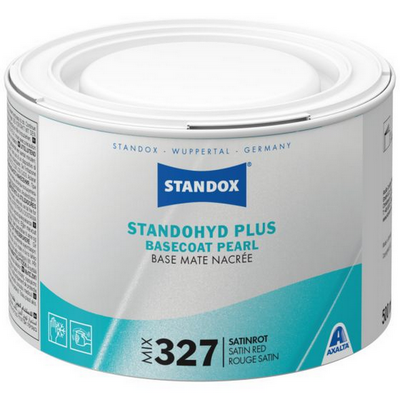 500ml Standox Standohyd Mix 327 Satin Red Xirallic Tinter (Each)