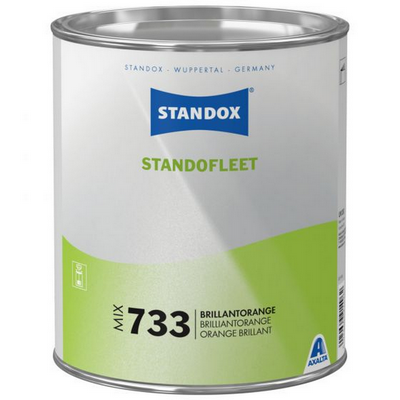 3.5ltr Standox Standofleet Mix 733 Brilliant Orange Tinter (Each