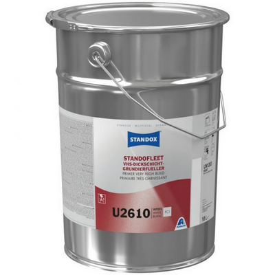 10ltr Standox U2610 Standofleet Primer Very High Build White (Ea