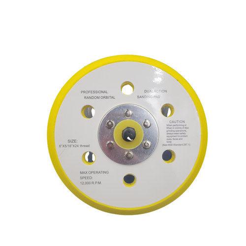 Swiftlon® 6 Inch 150mm Velcro Backing Pad 15 Hole (Each)