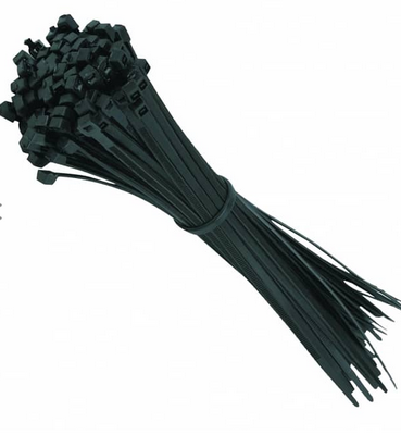 Swiftlon® 4.8 X 300MM Black Cable Ties (Pkt 100)
