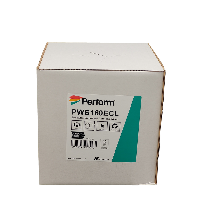 General Purpose Paper Wipes Blue Boxed Roll 400 Sheets (Each)