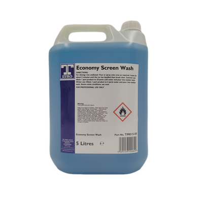 5ltr T-Euro Economy Screenwash (Pkt 2)
