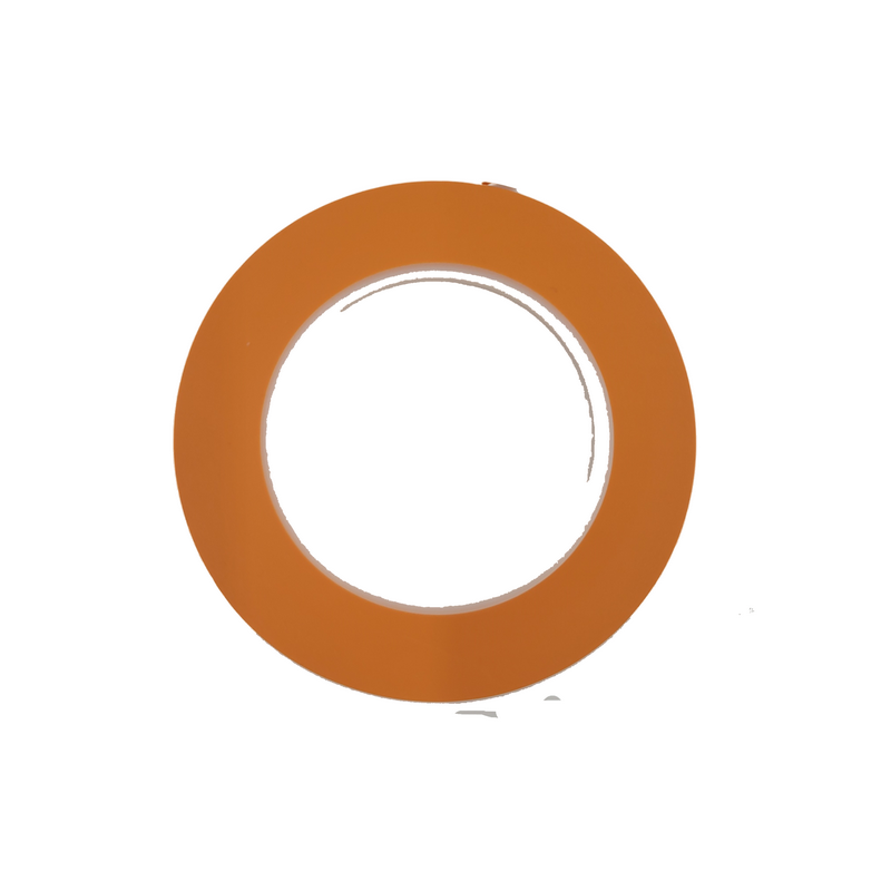 T-Euro 6mm Translucent Fine Line Tape Orange (Each)