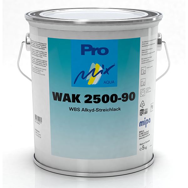Mipa WAK 2500-90 WBS Synthetic Topcoat Gloss (3.75KG)