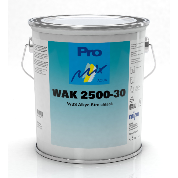 Mipa WAK 2500-30 WBS Synthetic Topcoat Satin Matt (3.75KG)