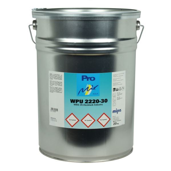 Mipa WPU 2220-30 WBS 2K PU Topcoat Industry Satin Matt (16KG)