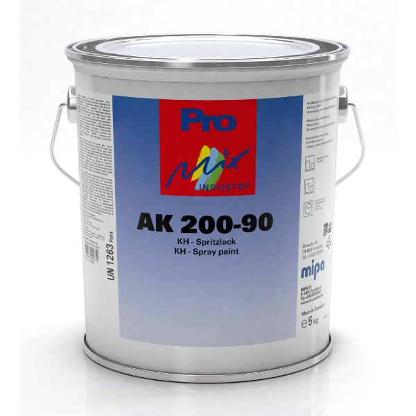 Mipa AK 200-90 Synthetic Topcoat Gloss (3.85KG)