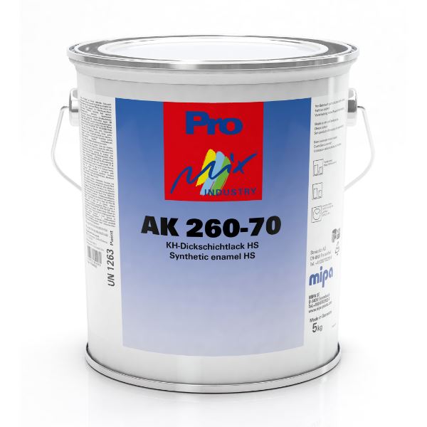 Mipa AK 260-70 Synthetic HS HB Topcoat Satin Gloss (3.75KG)