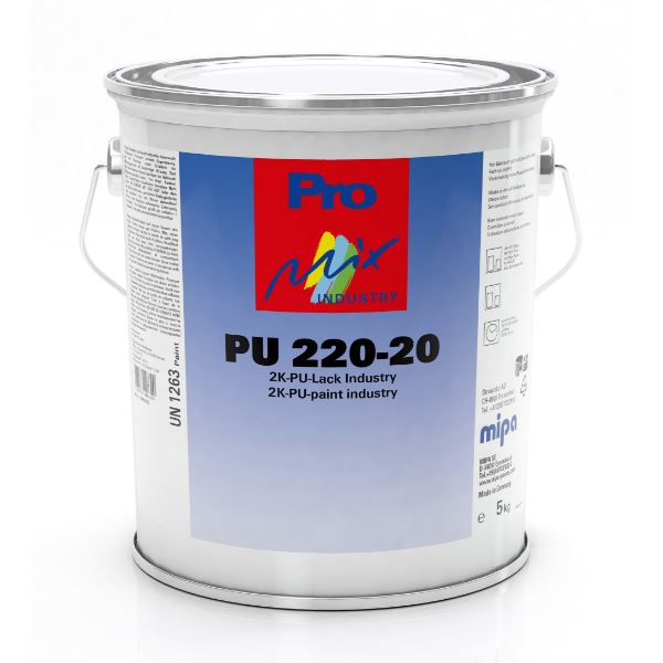 Mipa PU 220-20 2K PU Topcoat Industry Matt (4KG)