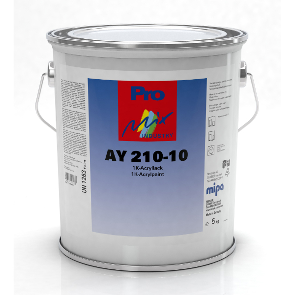 Mipa AY 210-10 1K Acrylic Topcoat Matt (3.75KG)