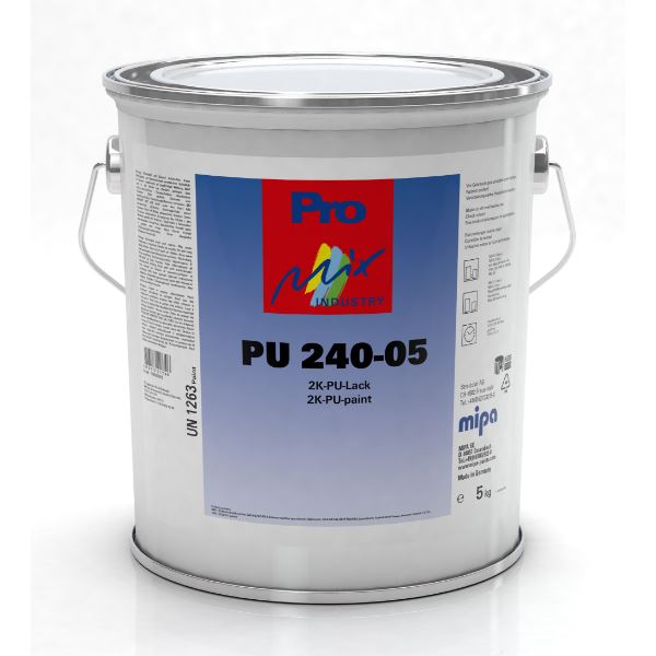 Mipa PU 240-05 2K PU Topcoat Dull Matt (3.75KG)